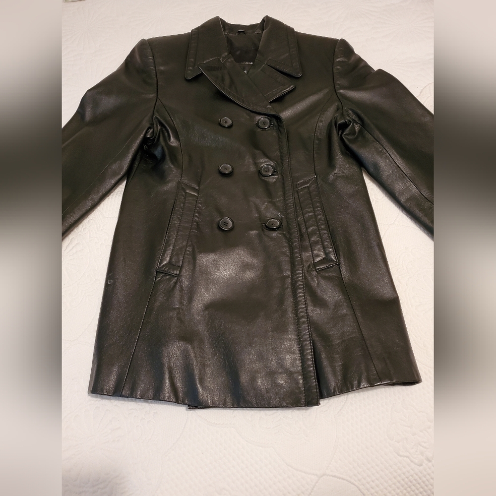 Ladies XS Wilson Black Leather jacket